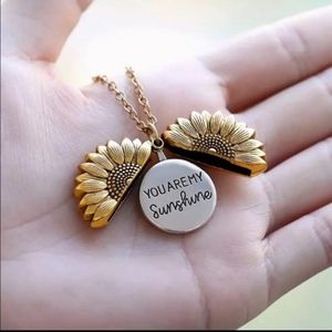 New 18k Yellow “You Are My Sunshine” Necklace